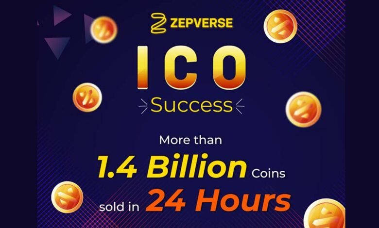 ZEPVERSE ICO Success: More than 1.4 Billion Coins sold in 24 hours